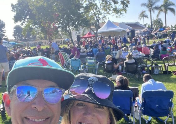 TK and Karen Smith enjoying an active lifestyle in Ocean Hills Country Club.