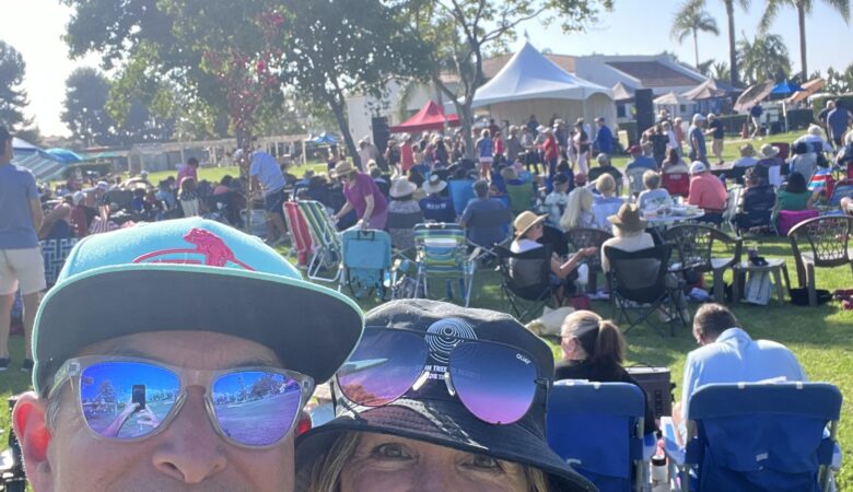 TK and Karen Smith enjoying an active lifestyle in Ocean Hills Country Club.