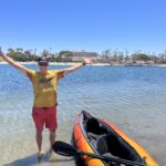 Ocean Hills Country Club Resident enjoying kayaking and the active lifestyle in San Diego, California.