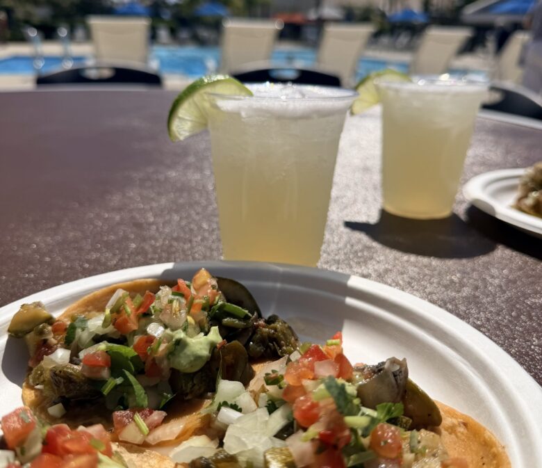 Residents enjoying Taco Tuesday and community events at Ocean Hills Country Club in Oceanside, California.
