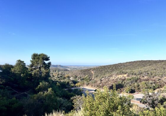 View west from Ocean Hills Country Club toward Carlsbad