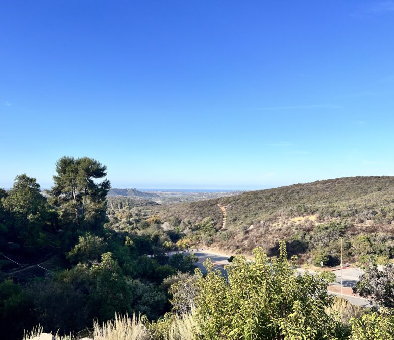 View west from Ocean Hills Country Club toward Carlsbad